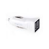 Cargador 2xusb Approx Coche Blanco