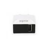 Cargador Usb Viaje Approx Pared 1a Blanco