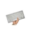 Teclado Español Nilox Bluetooh Silver