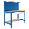 Banco De Trabajo Bt3 Box 1500 Azul/madera 1445x1510x610mm