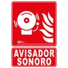 Atm Señalización-asa070-señal Avisador Sonoro Pvc Clase A