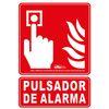 Atm Señalización-asb050-señal Pulsador De Alarma Pvc Clase B