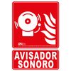 Atm Señalización-asb070-señal Avisador Sonoro Pvc Clase B