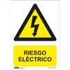 Atm Señalización-asrd110-señal Peligro Riesgo Eléctrico Pvc Glasspack