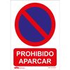 Atm Señalización-asrd290-señal Prohibido Aparcar Pvc Glasspack 300 X 400 Mm