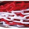 Atm Señalización-asrd340-cadena Plástico Blanca Y Roja De 25 M