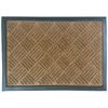 Felpudo Goma Textil Beige 7164101-2" "60x40 Cm" "marrón Rombos" "exma