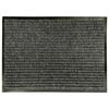 Felpudo De Rayas Goma Antideslizante - Gris 7190000-1" "60x40 Cm" "gris" "exma