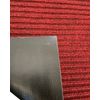 Felpudo De Rayas Goma Antideslizante - Granate 7190000-2" "60x40 Cm" "rojo" "exma