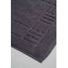 Alfombra De Baño Gris 100% Algodón Peinado 600gr