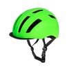 Casco De Bici Urbana Bliss Eltin Verde Flúor Mate