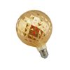 Bombilla Filamento Led Globo Diamante G120 E27 8w Ámbar