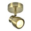 Akunadecor - Foco 1 Luz Metal Dorado Chacho