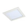 Downlight Empotrable Cuadrado Led Agamenon 18w Blanco Blanco Fría 6500k Blanco Fría 6500k