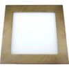 Downlight 5w Cuadrado Agamenon Cuero Luz Natural 9x9