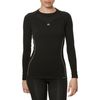 Camiseta Térmica Para Mujer Sport Hg Hg-8050 Negro