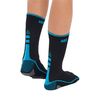 Calcetines Hg Sport Jaya Negro Turquesa