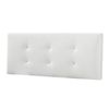 Cabecero De Cama Tapizado Carla 150x60 Blanco