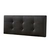 Cabecero De Cama Tapizado Carla 160x60 Negro