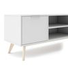 Mueble De Tv 2 Puertas 2 Estantes L140 Cm - Campus