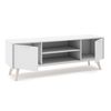 Mueble De Tv 2 Puertas 2 Estantes L140 Cm - Campus