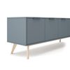 Mueble De Tv 4 Puertas L140 Cm - Pisco