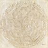 Cuadro "mandala Beige" 100x100x3 Cm