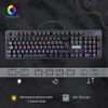 Nk Teclado Gaming Mecánico Cherry Mx Blue Nk-onyxpackv2