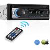 Nk Auto Radio Coche Con Bluetooth Y 1 Din Nk-radiocar