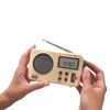 Nk Radio Portátil Vintage Pequeña Nk-ab1904-fm Beige