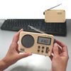 Nk Radio Portátil Vintage Pequeña Nk-ab1904-fm Beige