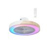 Ventilador Led Dc Corpi 500mm 35w 3cct 3500lm Dim Rgb App Bl/md - Cristalrecord