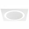 Downlight Cuadrado Led Aret (8.6w+25w) Ii, Color: Blanco