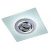 Empotrable Cuadrado Led Iceberg (2,4w 3000 K) I, Color: Aluminio