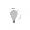 Pack 2 Bombillas Led E14 5.2w 4000k Blanco Neutro