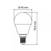 Pack 3 Bombillas Led Neutra E14 5.2w