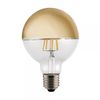 Bombilla Decorativa Led Globo Efecto Espejo E27 6w Oro