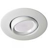 Empotrable Redondo Blanco + Bombilla Led 8w C�lida