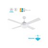 Ventilador Techo Modelo Millar Blanco Motor Ac 4 Palas 1xe27