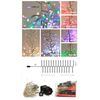 Luces Navidad 200l Led Petardo  Multicolor 1.8m 6/p