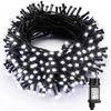 Luces Navidad Micro 100l Led Blanco Cable Verde Interior Ip20 31v 4.9m