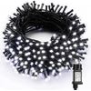 Luces Navidad Micro 180l Led Blanco Cable Verde Interior Ip20 31v 14.35m