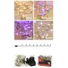 Luces Navidad Micro 140l Led Colores Cable Blanco Interior Ip20 31v 11.15m