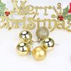 Bolas Navidad Multicolor 5cm Colgante De Bolas 5cm Oro Mixto Set 16pcs