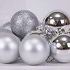 Bolas Navidad Multicolor 12cm Colgante De Bolas 12cm Plata Mixto Set 4pcs