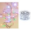 Luces Navidad Micro 500l Led Colores  Cable Blanco Exterior Ip44 31v 39.92m