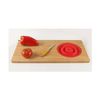 Tabla De Escurridor De Madera Para Fregadero Jocca 36*27,5*4 Cm - Rojo