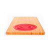 Tabla De Escurridor De Madera Para Fregadero Jocca 36*27,5*4 Cm - Rojo