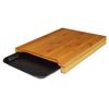 Tabla De Cortar De Madera Con Bandeja Jocca 36*27,5*4 Cm - Negro