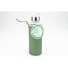 Botella De Cristal Con Funda Jocca 420ml - Verde
